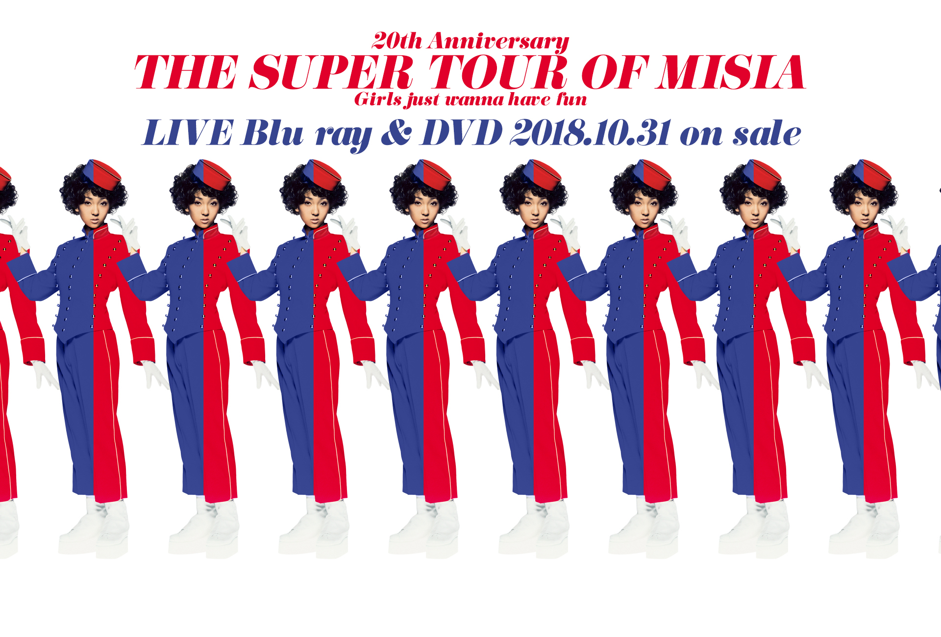 THE SUPER TOUR OF MISIA - LIVE Blu ray u0026 DVD 2018.10.31 on sale